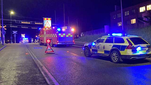 En olycka där en bil körde in i en annan inträffade under tisdagen i Kristinehamn.