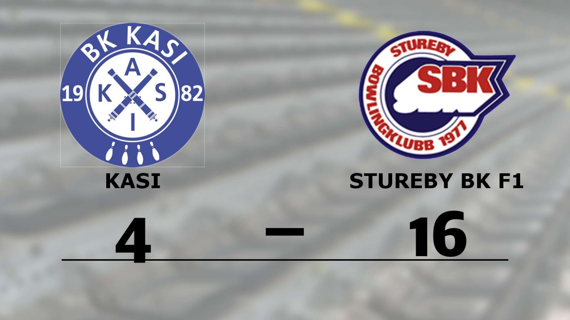 BK Kasi förlorade mot BK Stureby
