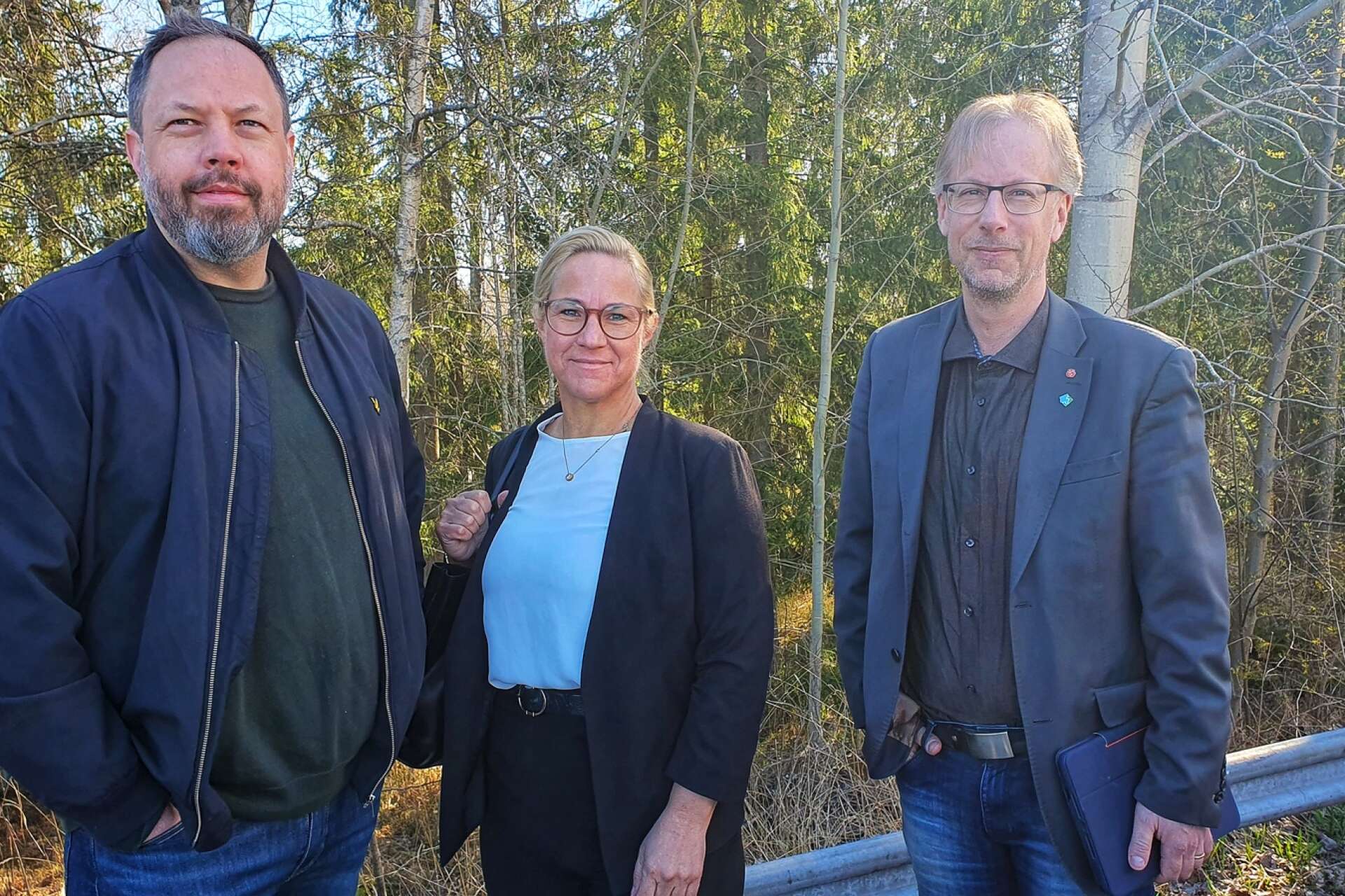 Jens Fischer (OR), Åsa Johansson (S) och Mathias Lindqvist (S) jobbar för fängelse i Hagfors/Munkfors. Och alla kommuner i Värmland sluter upp bakom.