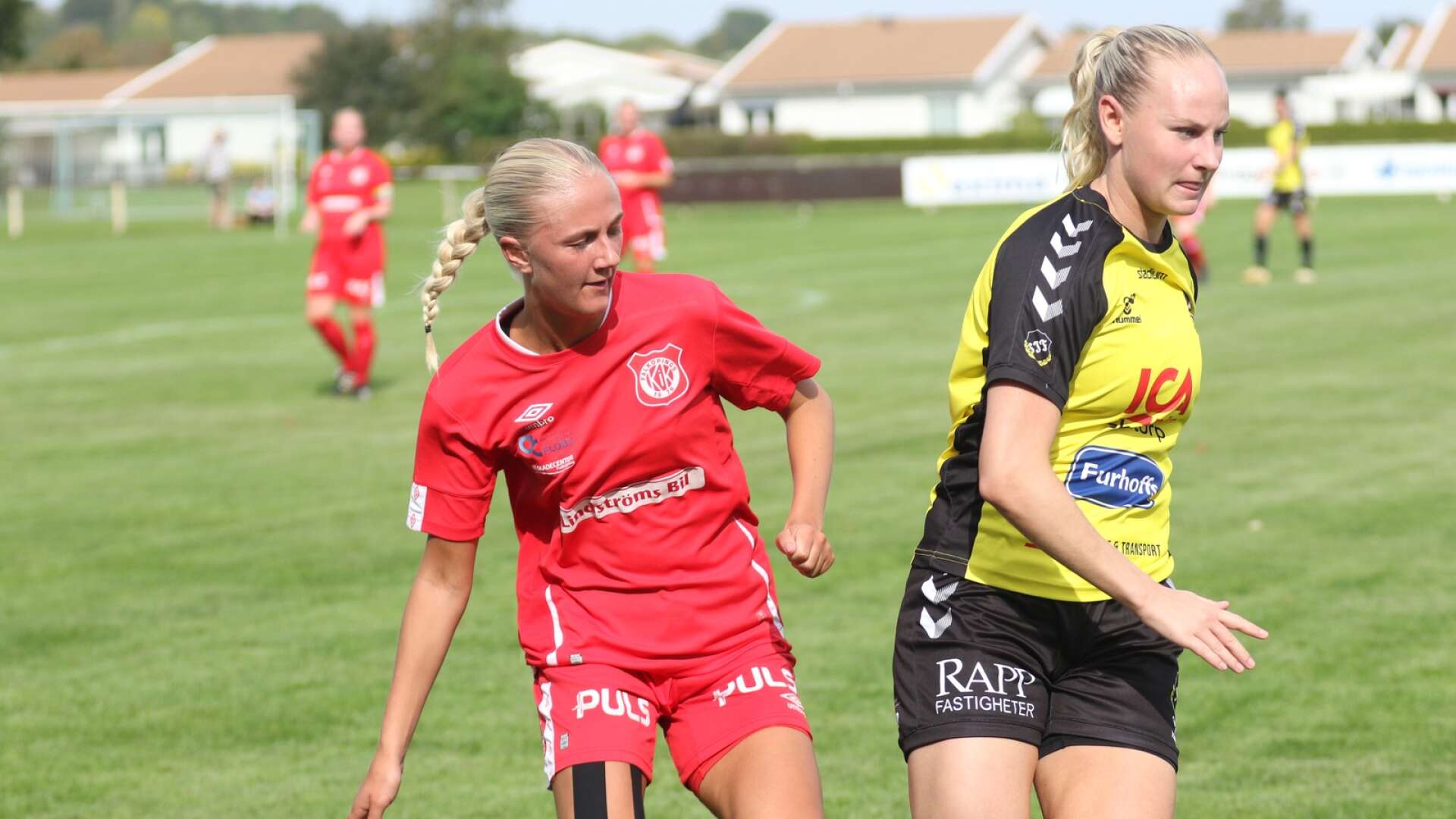 Matilda Andersson gjorde två mål i vinsten mot Falköpings KIK.