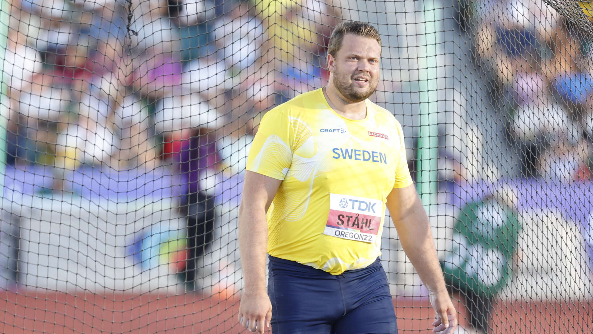 Daniel Ståhl fick inte till det i diskusfinalen i friidrotts-VM.
