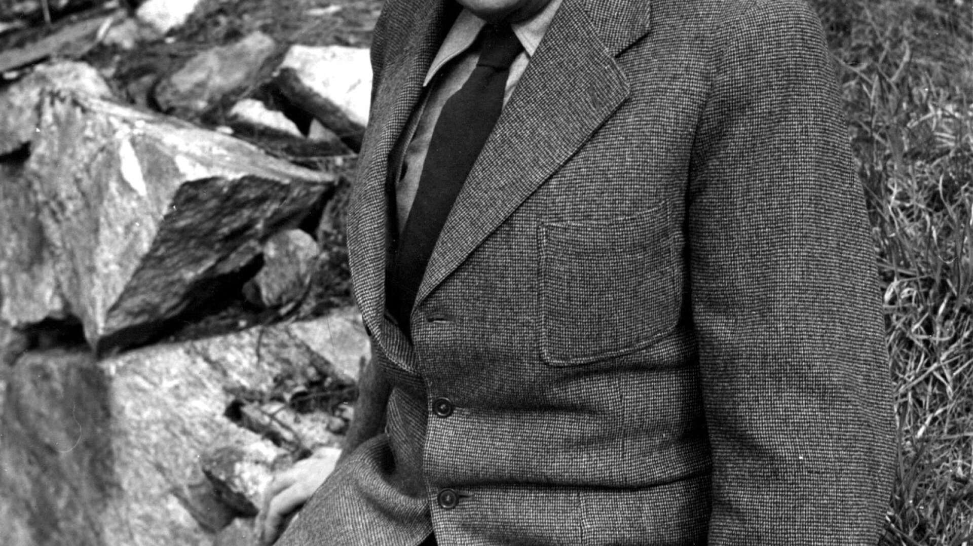1951 års Nobelpristagare i litteratur, Pär Lagerkvist.