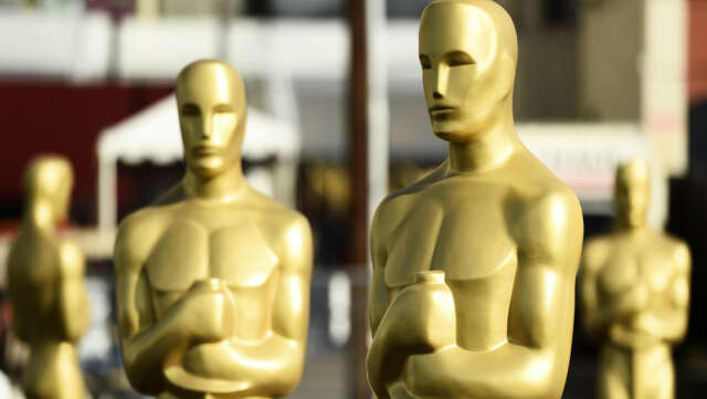 Oscarsgalan äger rum 9 februari. Arkivbild.