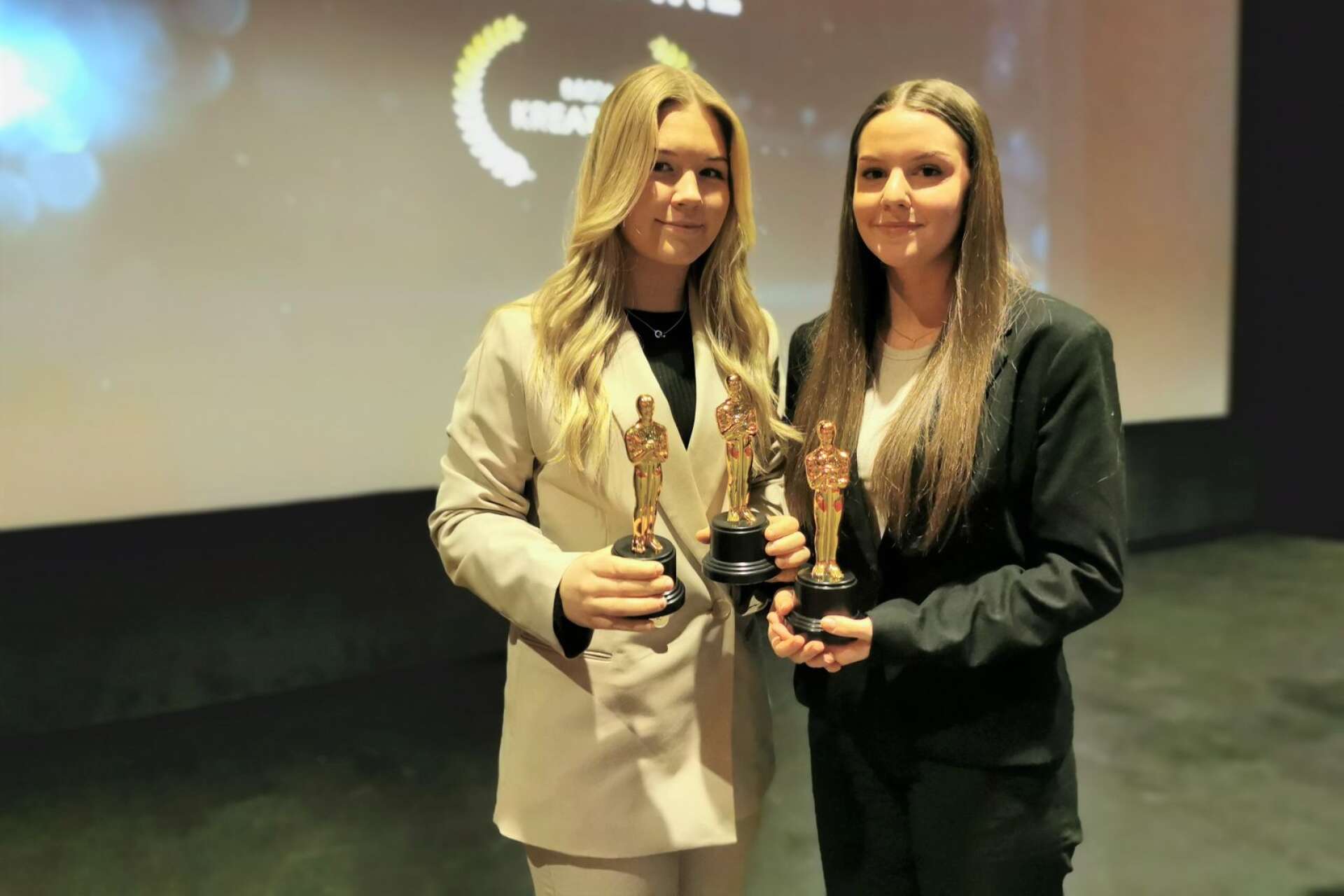 Alessandra Ring och Johanna Köllerstams grupp vann tre av fem priser på guldgalan. 