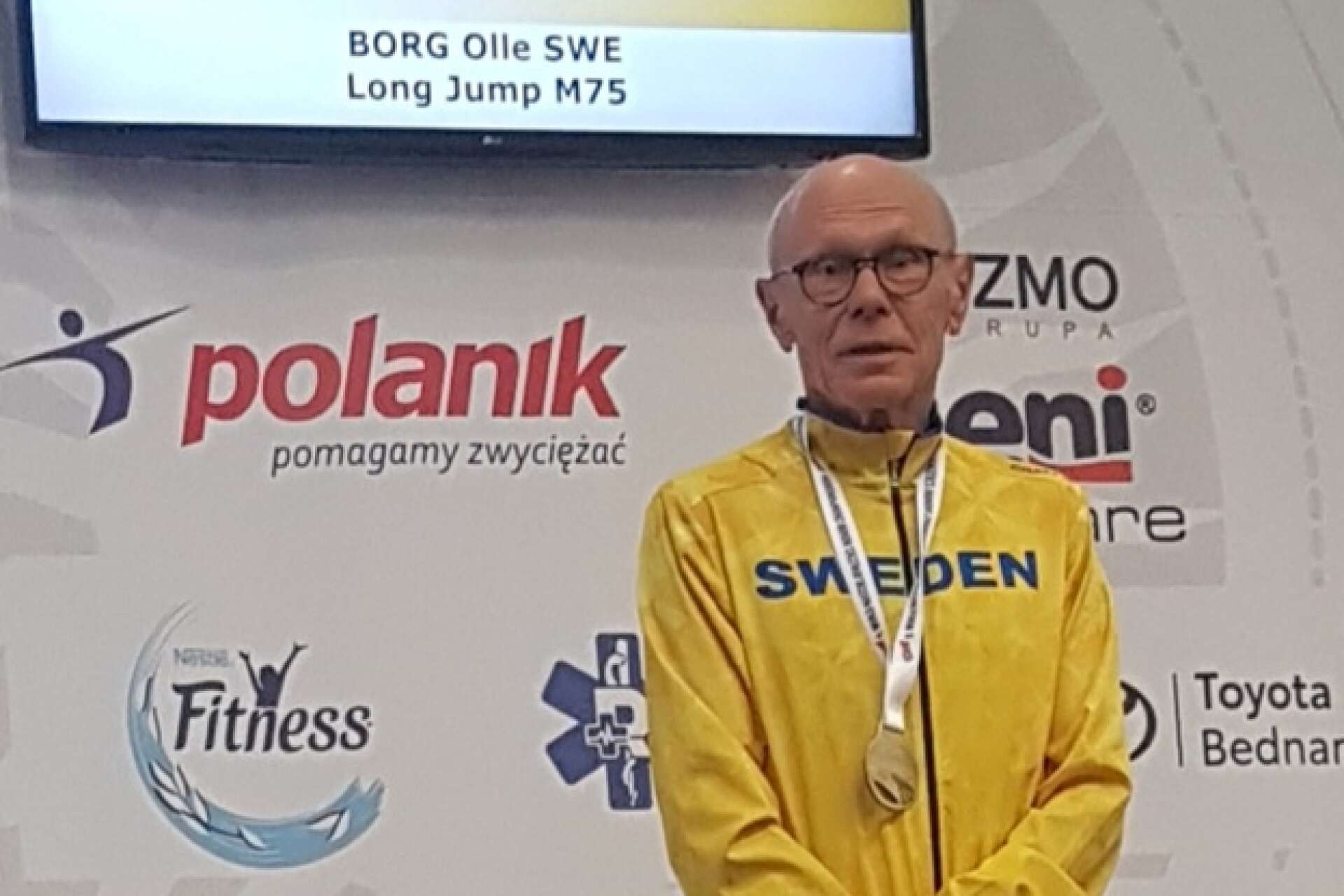 Arvika Friidrotts Olle Borg stod pall för nervpressen och tog sitt första VM-guld.