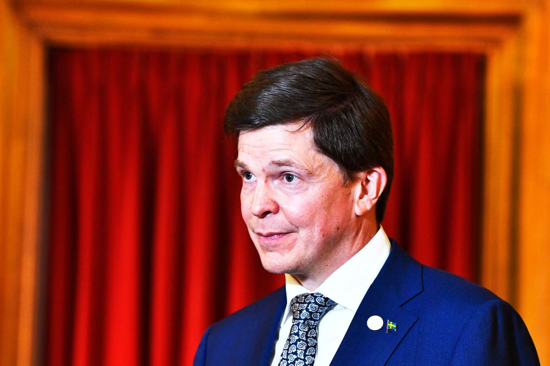 Riksdagens talman Andreas Norlén.
