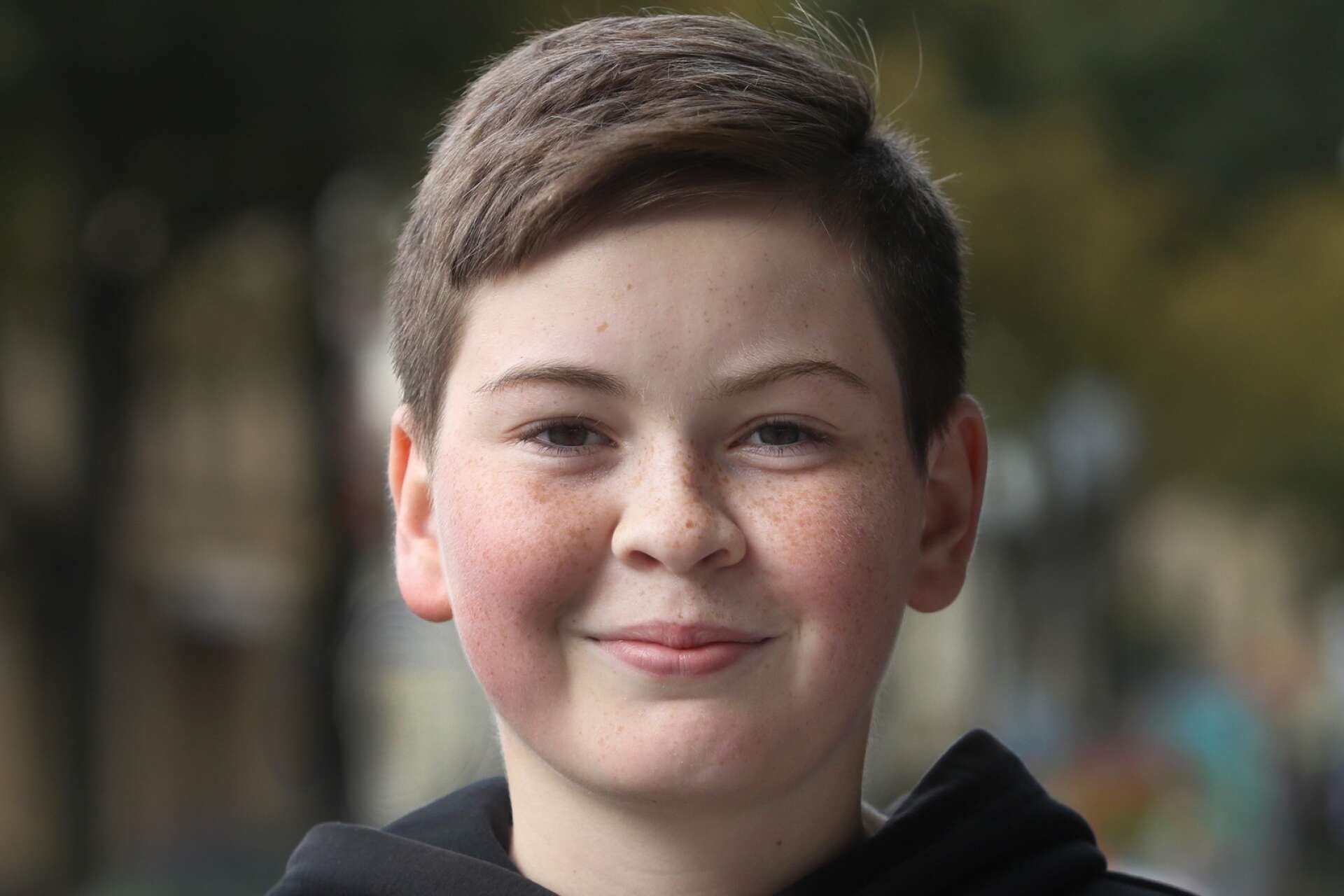 Viktor Hedberg, 14, Mariestad.