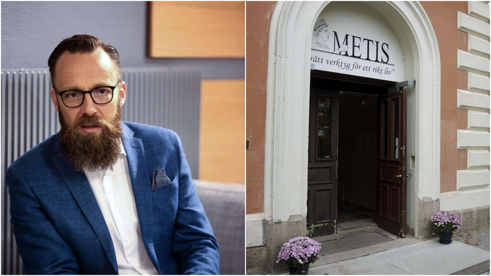 Kristian Weijshag för Olinsgymnasiet och friskolan Metis.