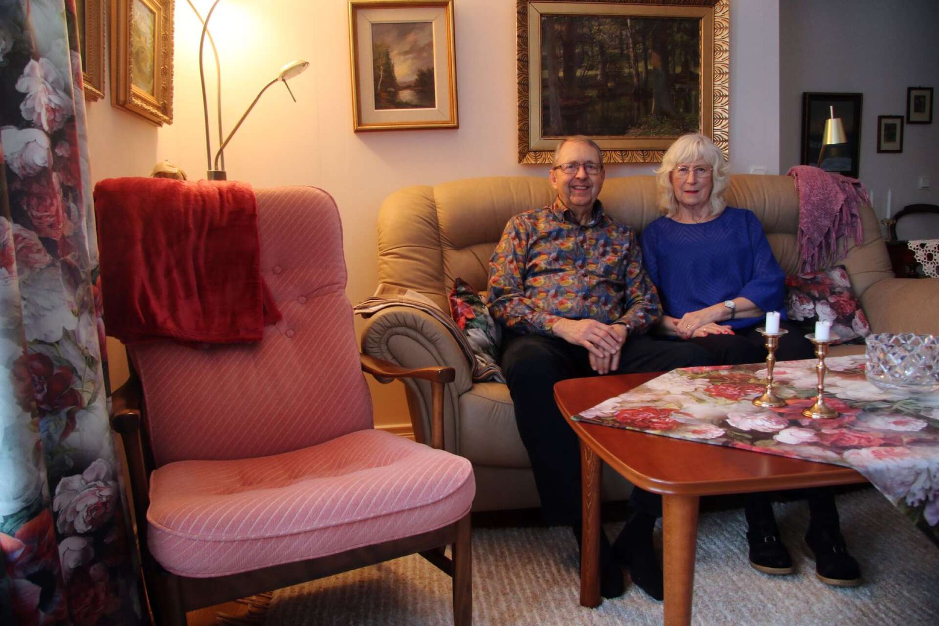På Pålandstrand har Lars och Hanne bott sedan 2009. 