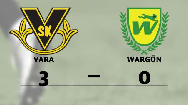 Vara SK vann mot Wargöns IK