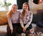 Ingrid Dahlstrand och Fanny Edvardsson har sprungit maraton tillsammans i Sydafrika