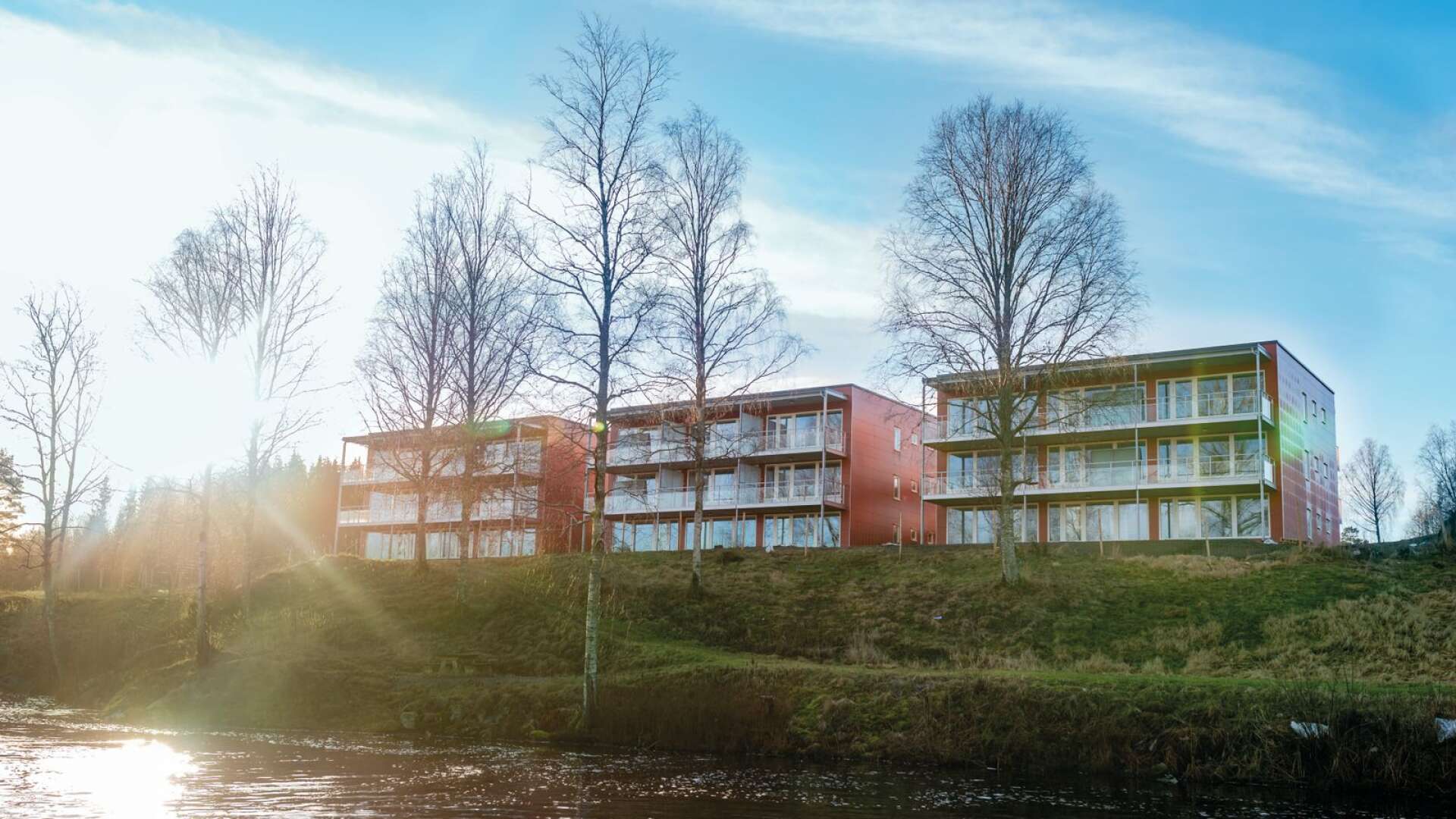 Här kommer det inom kort att flytta in människor, för snart är de nya kommunala lägenheterna i Töcksfors inflyttningsklara.
