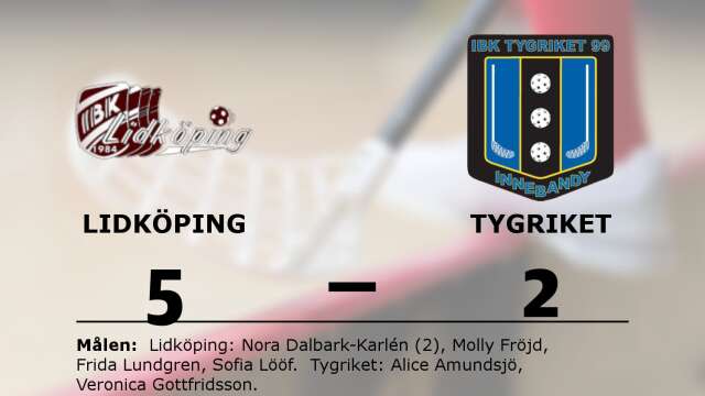 IBK Lidköping vann mot IBK Tygriket 99