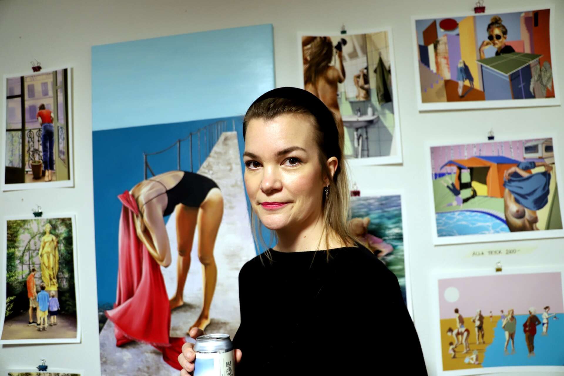 Anna Ileby är en av de nya medlemmarna i Värmlands konstnärsförbund. Snart ställer hon ut i Karlstad.