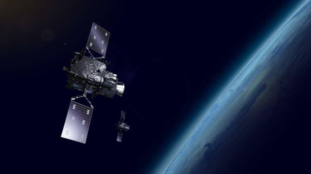 Den nya satelliten väntas tas i bruk efter årsskiftet. Pressbild.