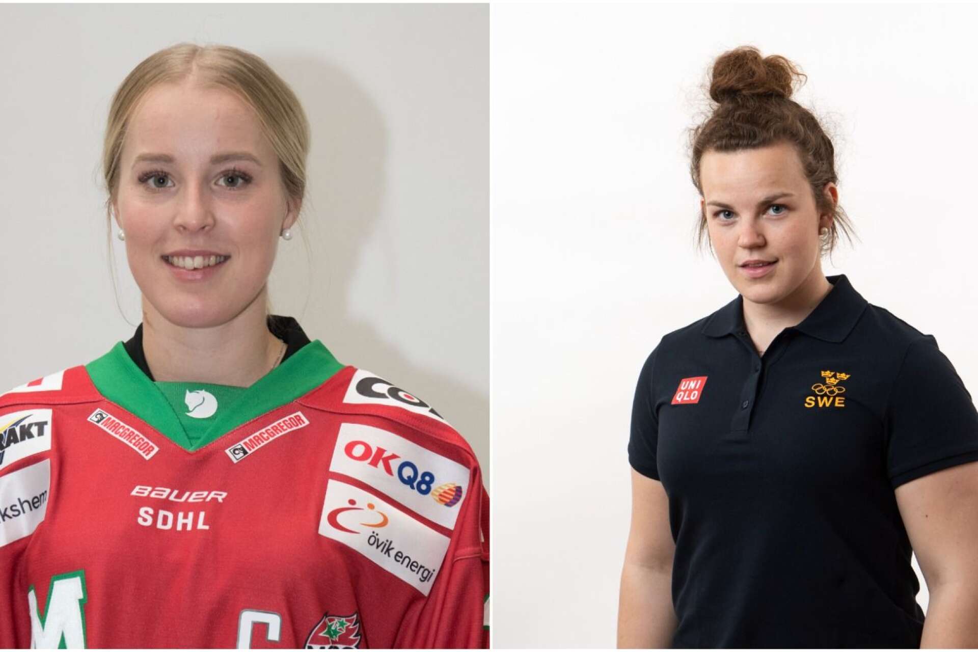 Olivia Carlsson och Emma Murén är klara för spel i OS.