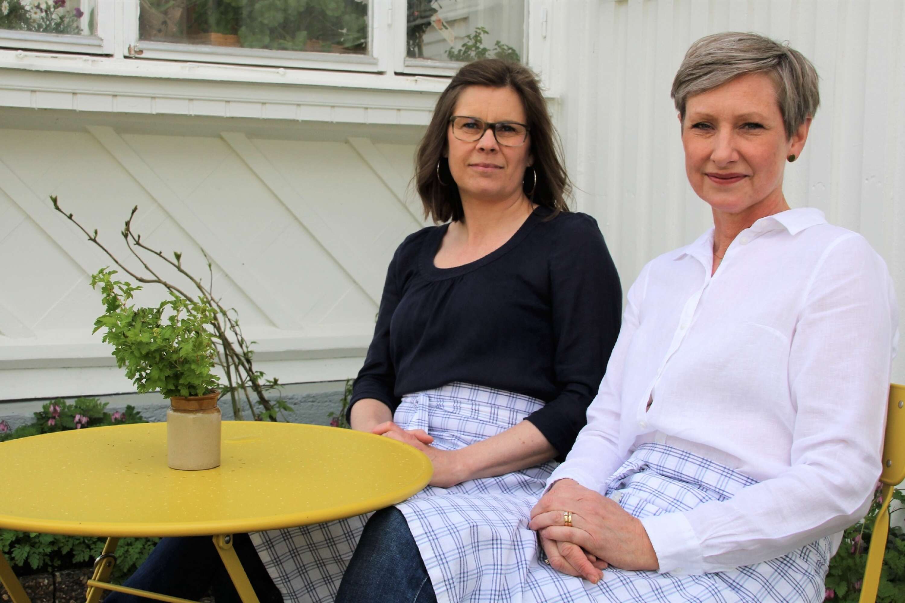 Vita huset är en ny verksamhet i Nössemark. Kompisarna Anna Sandström och Ulrika Leandersson ser ett ökat intresse för verksamheten. 