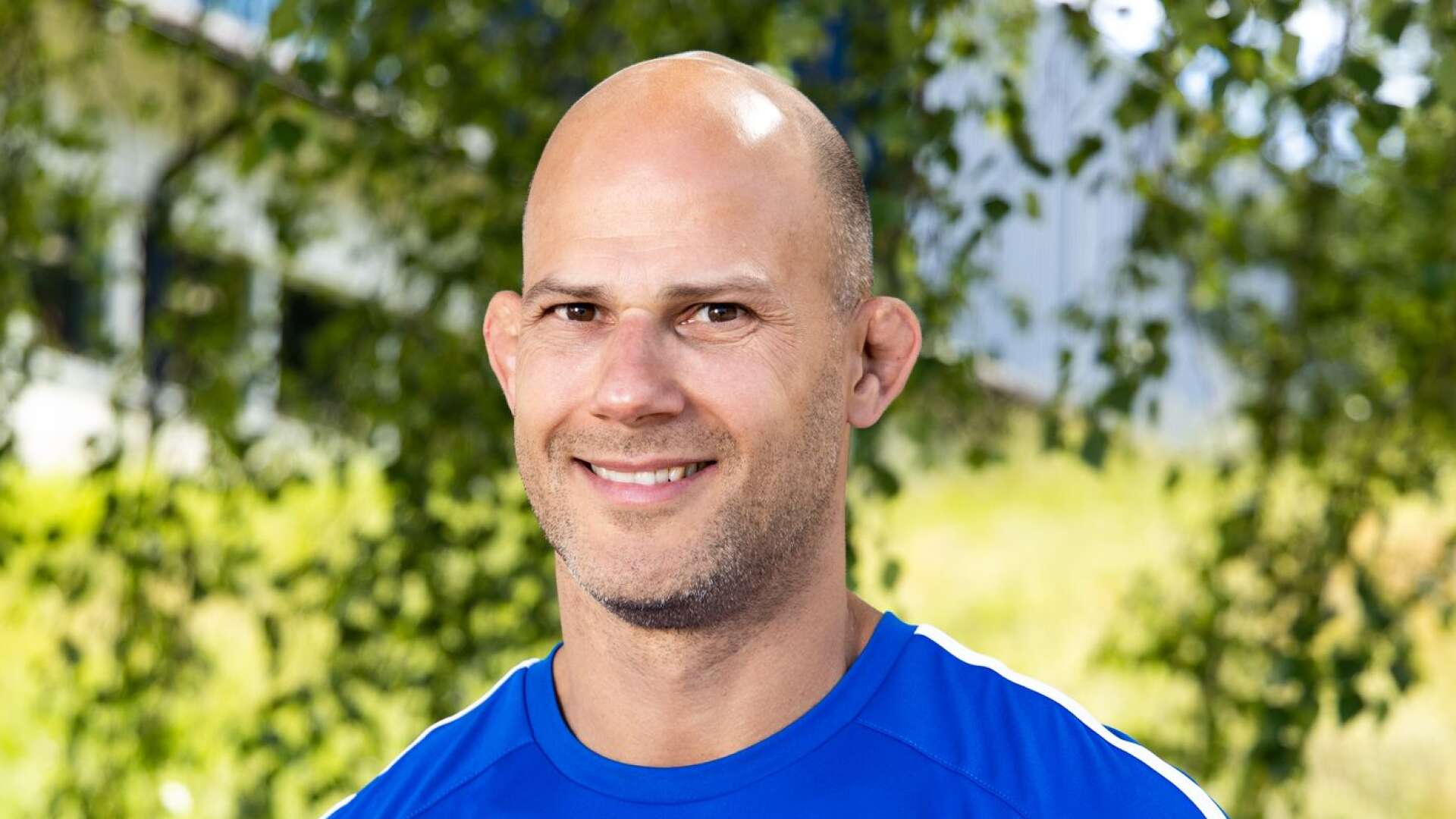 Robert Eriksson som svensk landslagschef inför OS 2021. 