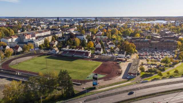 En förskola med sex avdelningar och 250 bostäder. Det är huvudspåret för Tingvalla idrottsplats.
