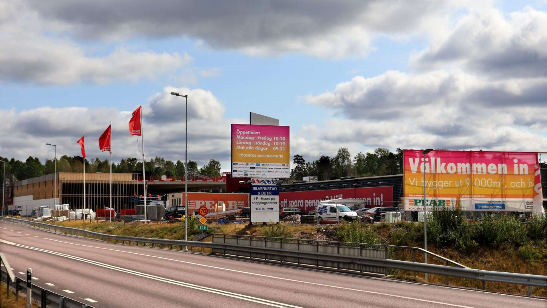 Töcksfors Shoppingcenter bygger ut och nyöppnar under våren 2019.