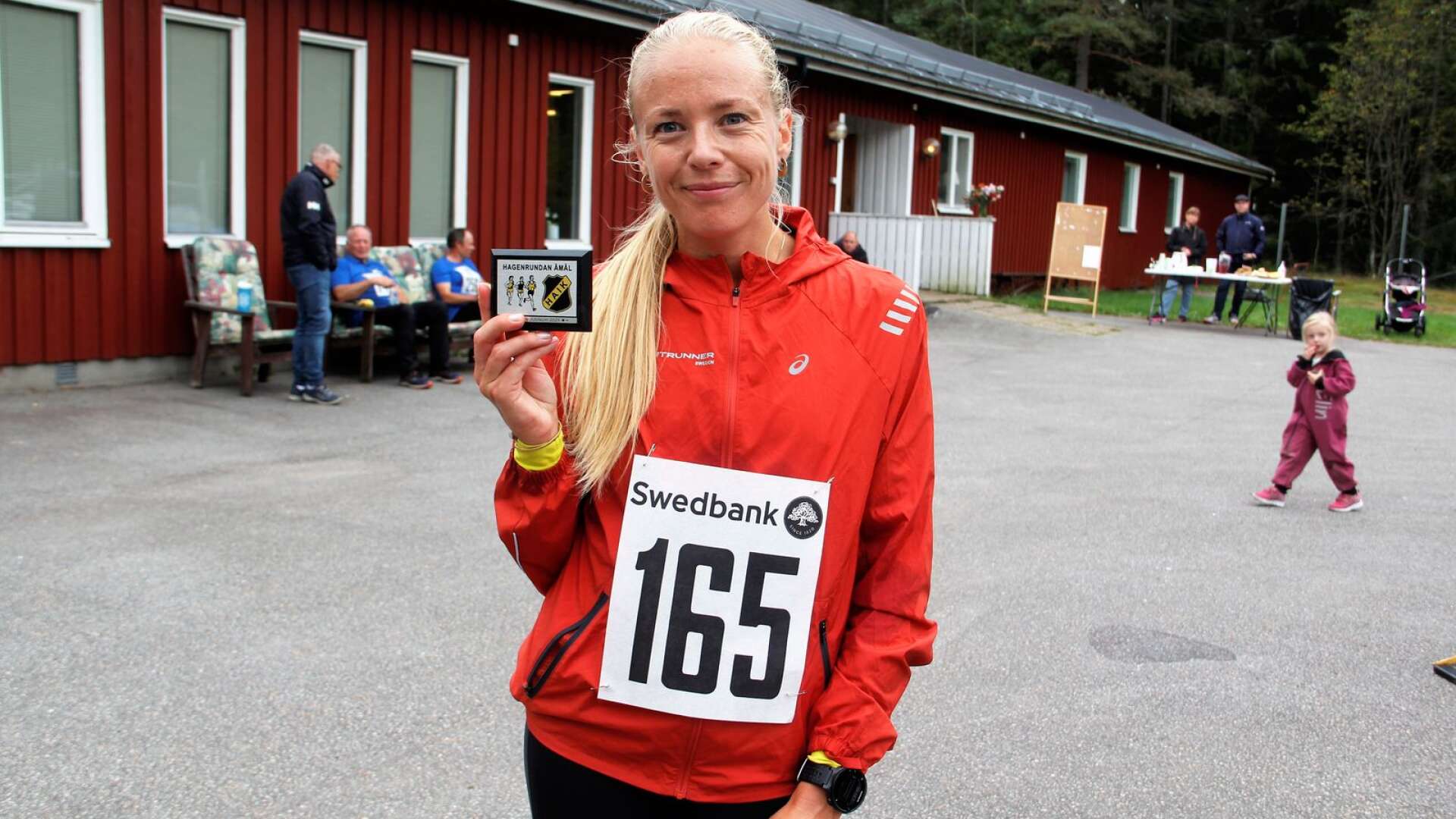 Sofie Nelson Rask, som för ett par veckor sedan blev tvåa i Göteborgsvarvet maraton, kommer till start i söndagens Hagenrunda. 