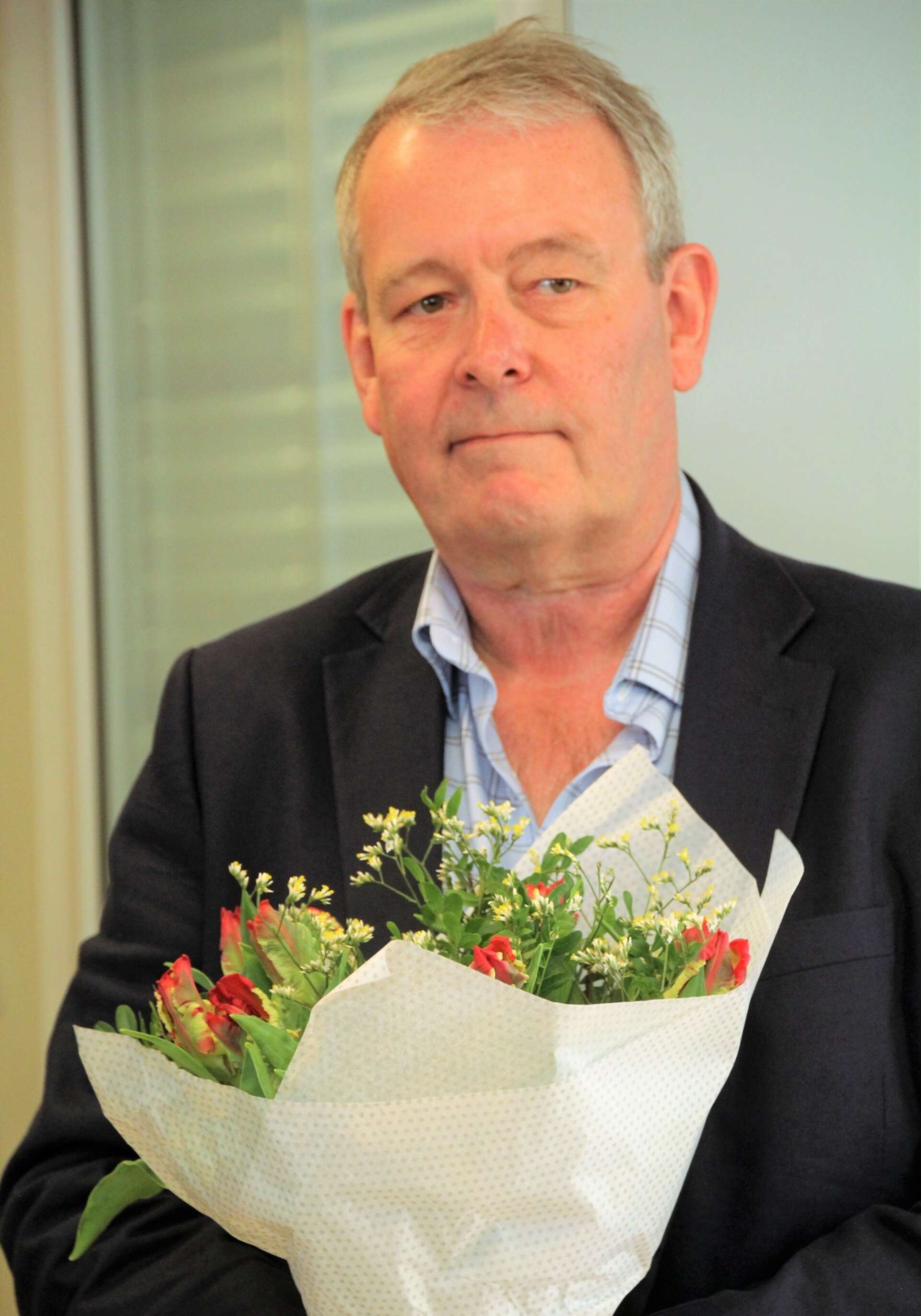Thomas Wallin, tidigare chefredaktör för tidningen Dalslänningen, tilldelas Dalslandsmedaljen nummer 110.