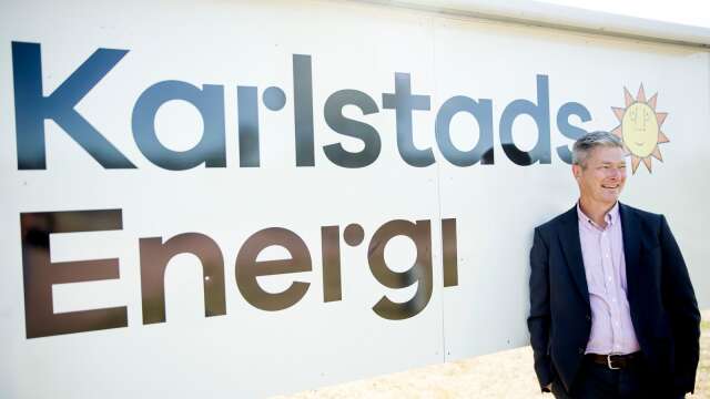 Erik Kornfeld, vd på Karlstads Energi, har signerat ett intentionsavtal med det danska bolaget Everfuel. FOTO: Karlstads Energi