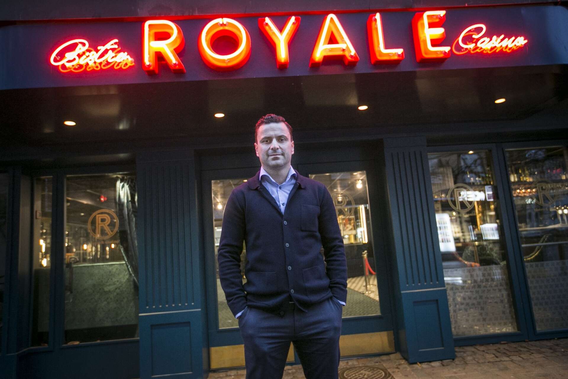 Asmir Ziric driver Brasseriet och Royale på Kungsgatan. 