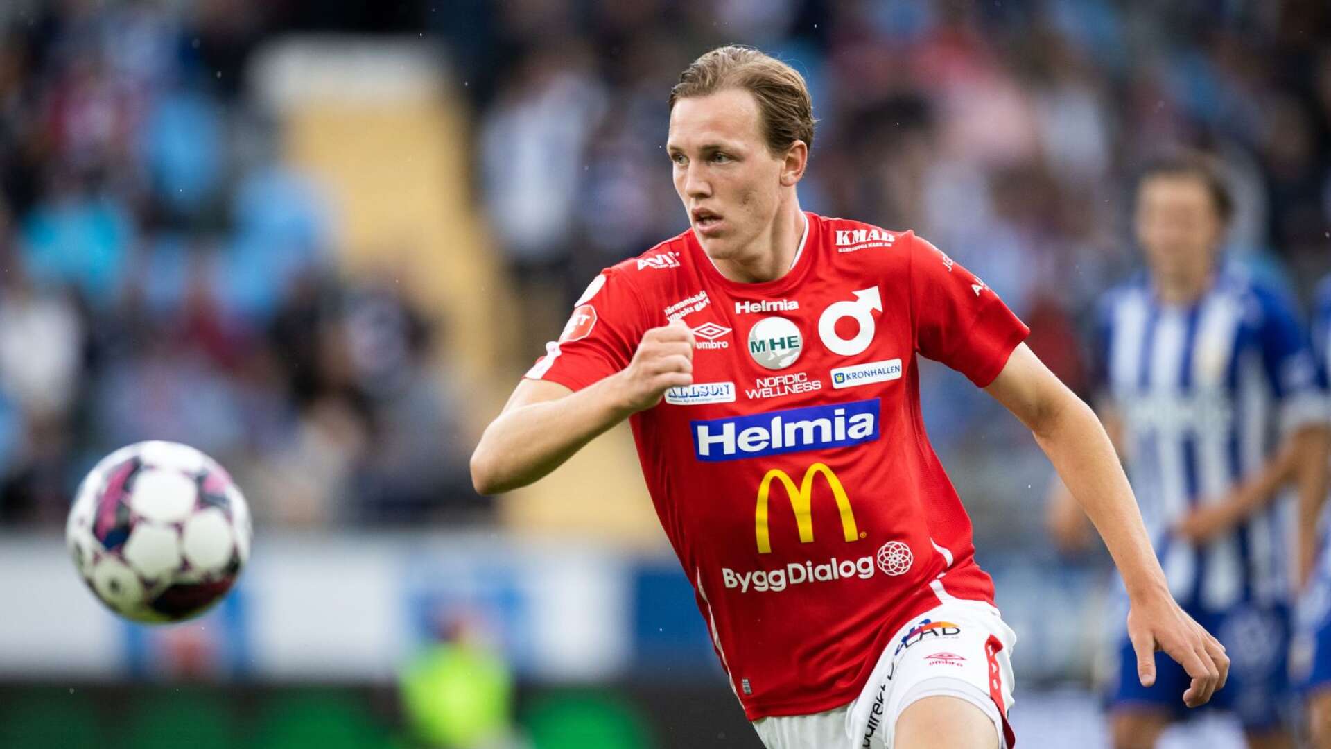 Adam Carlén under 0–2-förlusten borta Mot IFK Göteborg den gångna säsongen. Enligt uppgifter till tidningen får mittfältaren nu Gamla Ullevi som hemmaarena 2023.