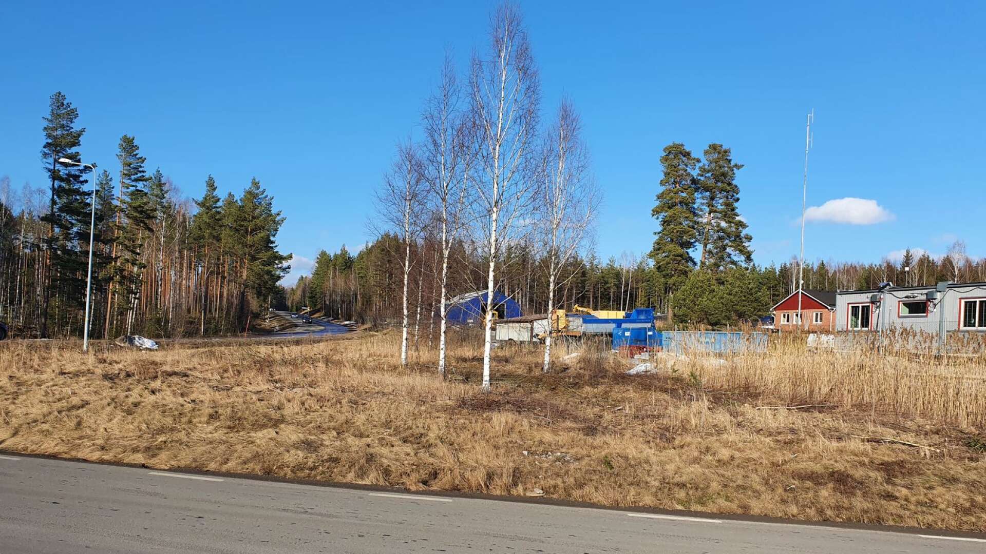 Längs Gunnarskogsvägen vid Gate och norrut har kommunen tänkt att göra fler tomter för företagsetableringar.