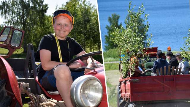 Motorälskare samlades i Gunnarskog • Rekordmånga traktorer deltog