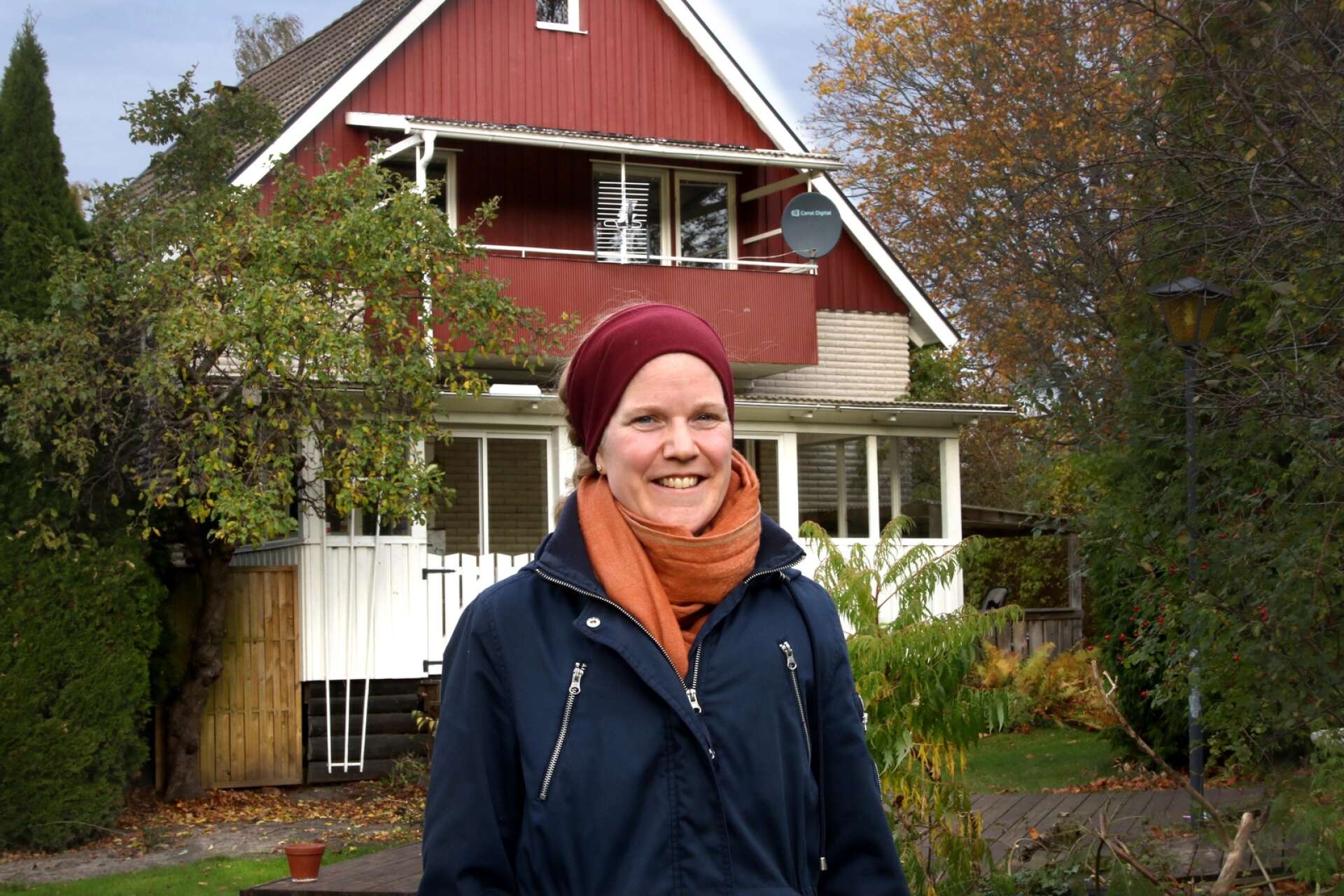 Jenny Anshelm brinner för hållbarhet och är samordnare för att få Mariestads församling miljödiplomerad.