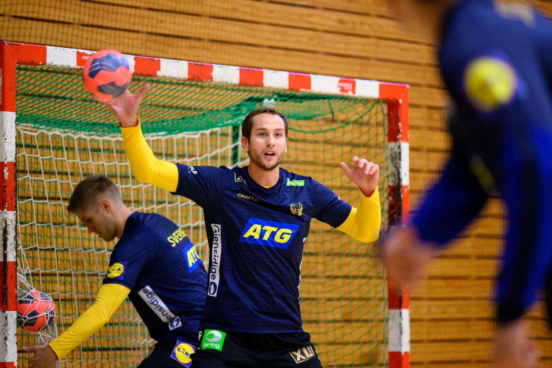 IFK Skövdes tidigare målvakt Fabian Norsten var med landslaget i EHF Euro Cup i dagarna.