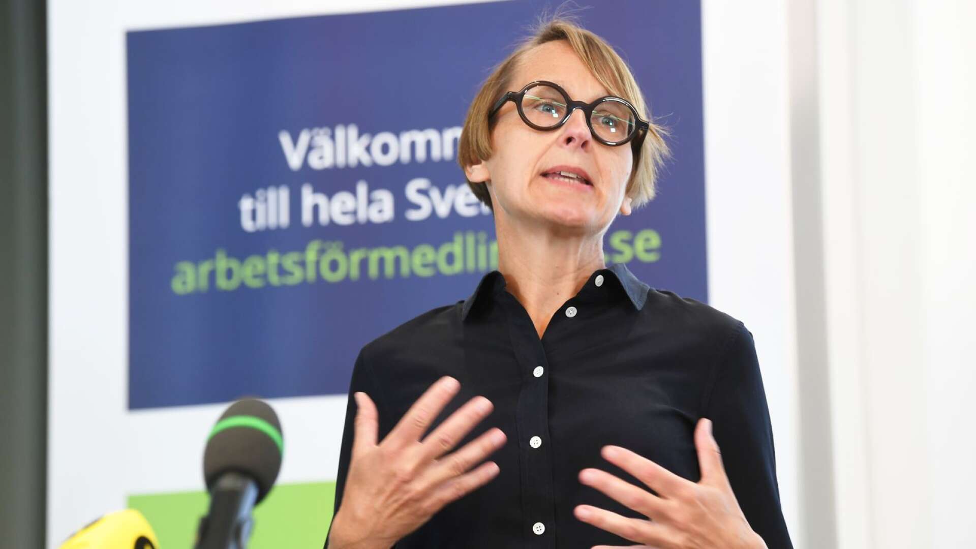 Arbetsförmedlingens analyschef Annika Sundén konstaterar att alltfler blir långtidsarbetslösa.