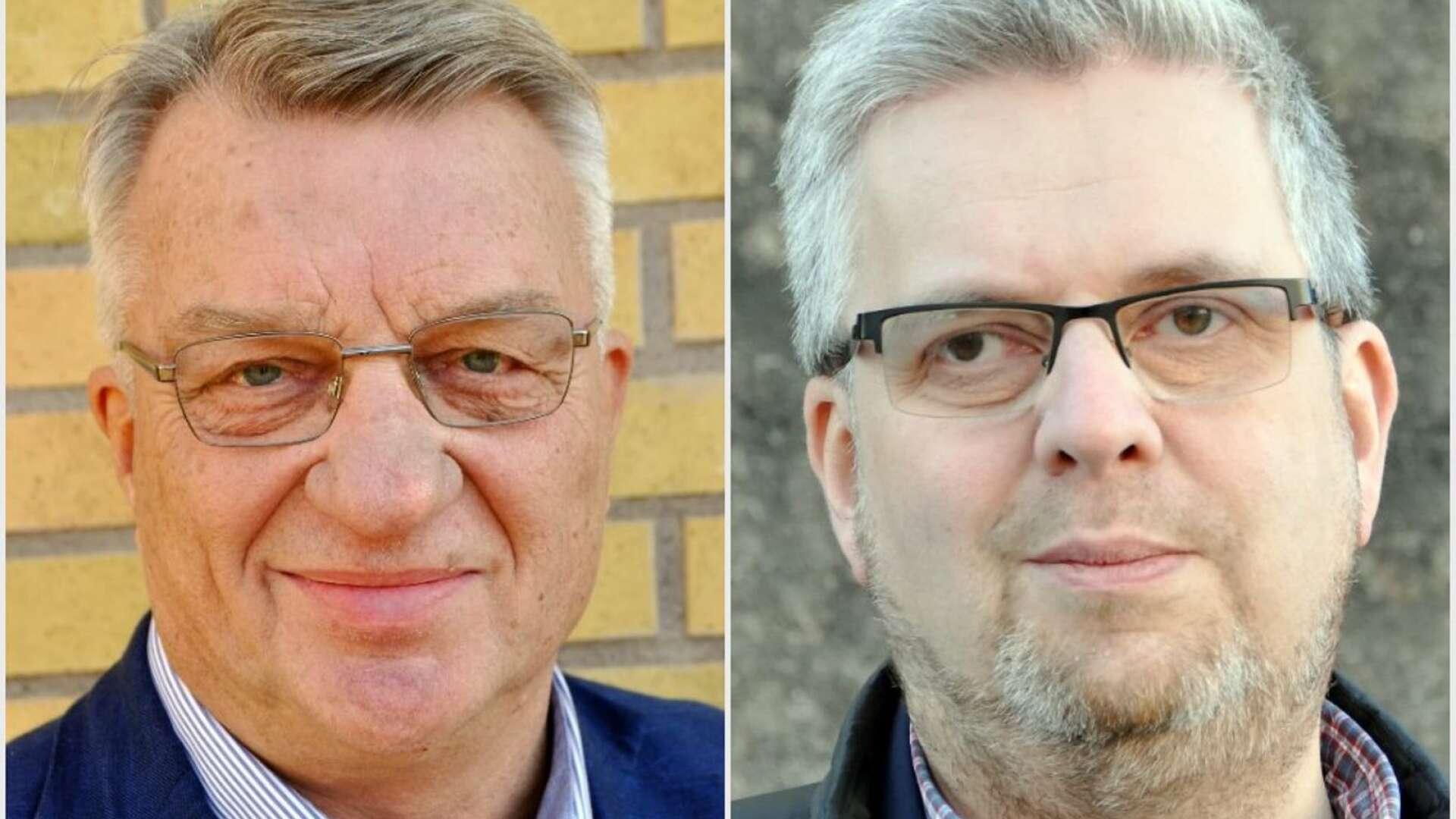 Moderaten Stig Bertilsson (till vänster) och socialdemokraten Per Eriksson (till höger) har en ganska samstämmig syn på migrationsfrågan.
