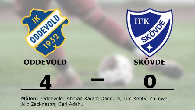 IK Oddevold vann mot IFK Skövde fotboll