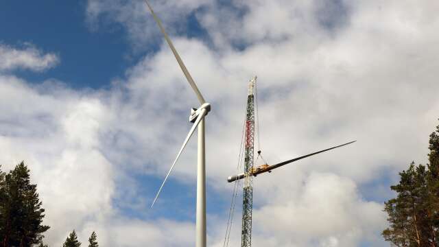 Sommaren 2020 färdigställdes vindparken i Bäckhammar. Snart kan det vara byggstart i Ölme.