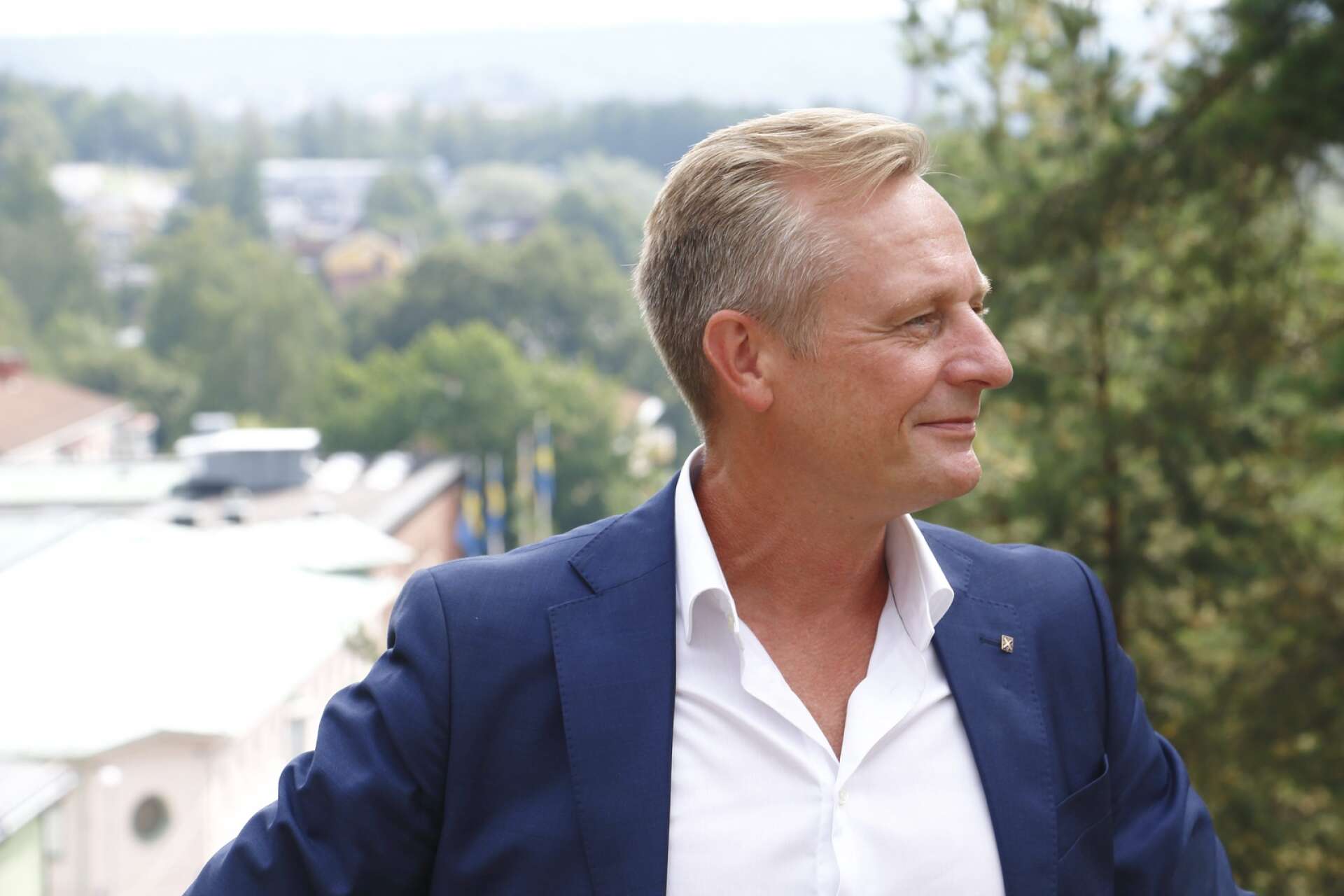 Johan Harryson Karlskogas förra kommundirektör.