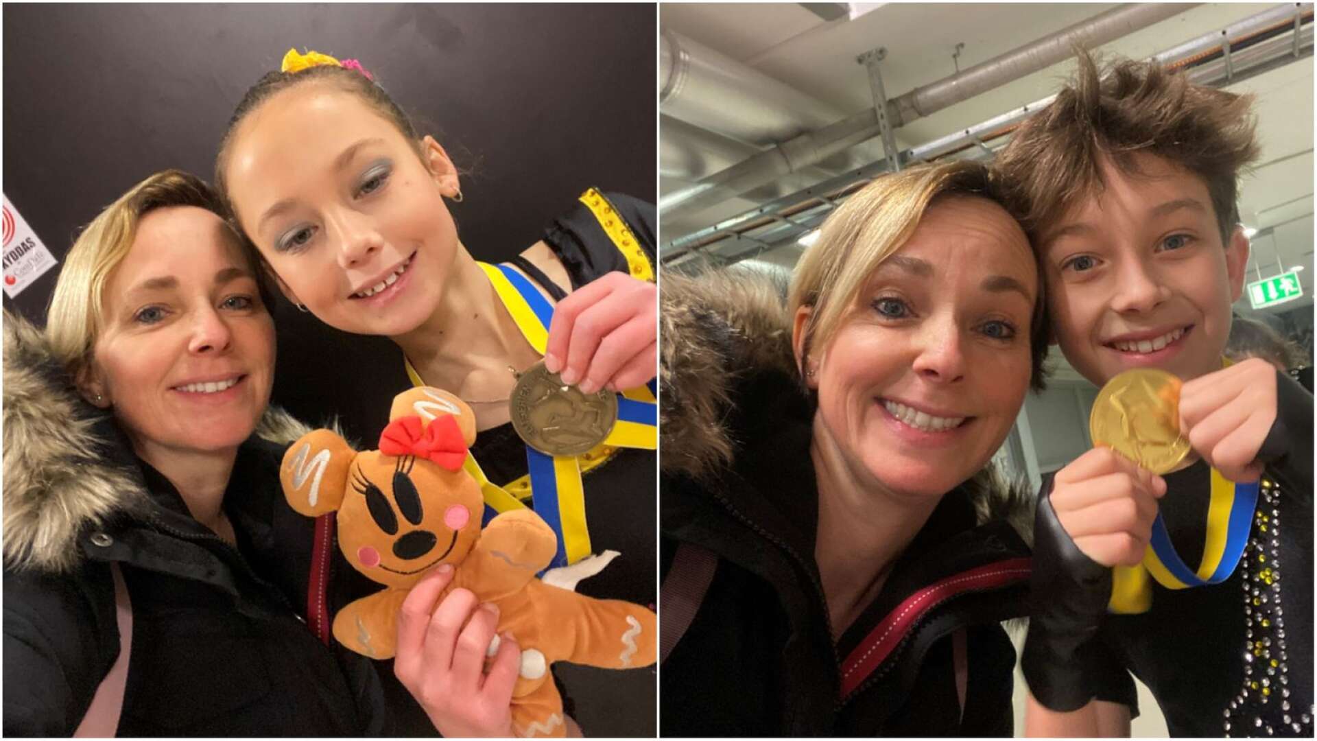 Nora Coppens och Beau Coppens, som tränar i Säffle konståkningsklubb, tog hem ett brons och ett guld i elitseriepremiären i konståkning i helgen. 