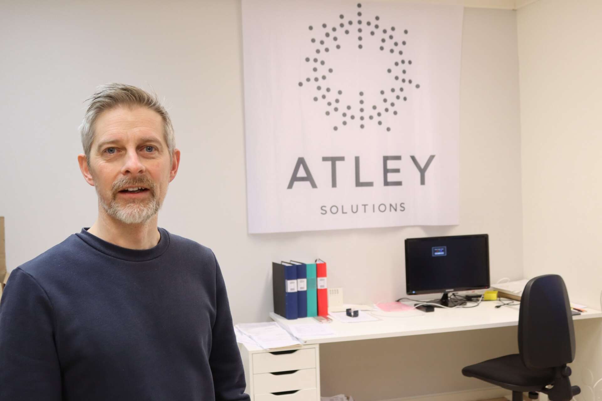 Björn Eriksson berättar om Atley Solutions och deras arbete med framtidens cancerbehandling.