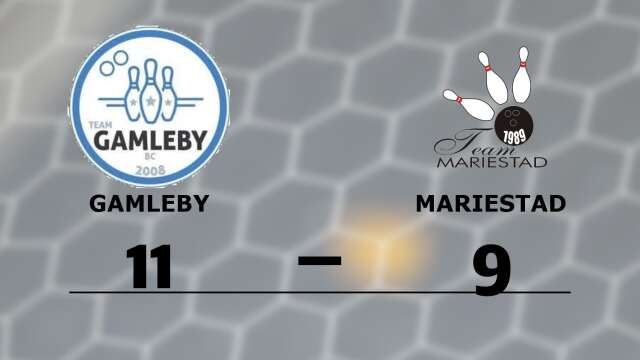 Team Gamleby BC vann mot Team Mariestad