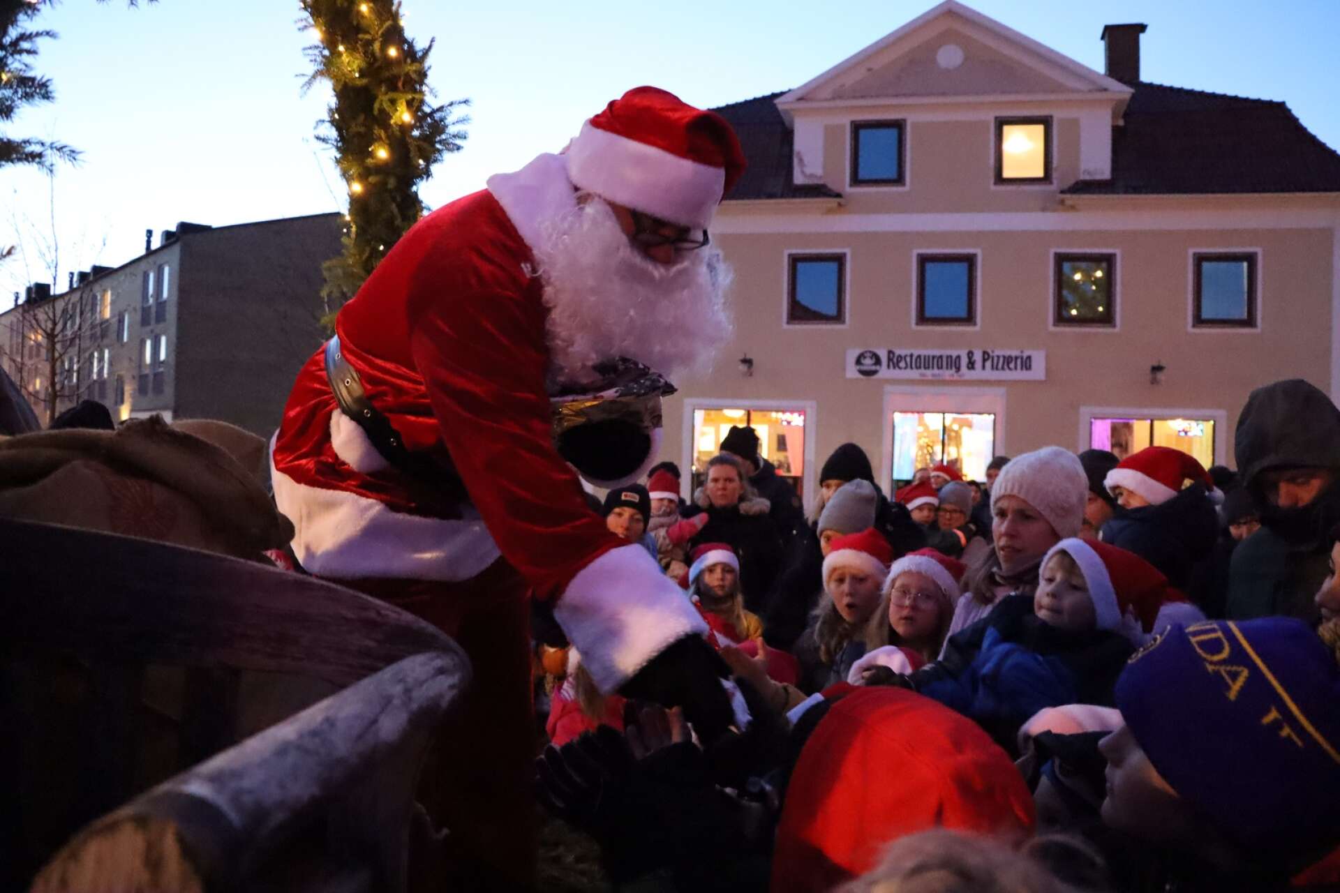 Bild från förra årets julmarknad i Gullspång. 