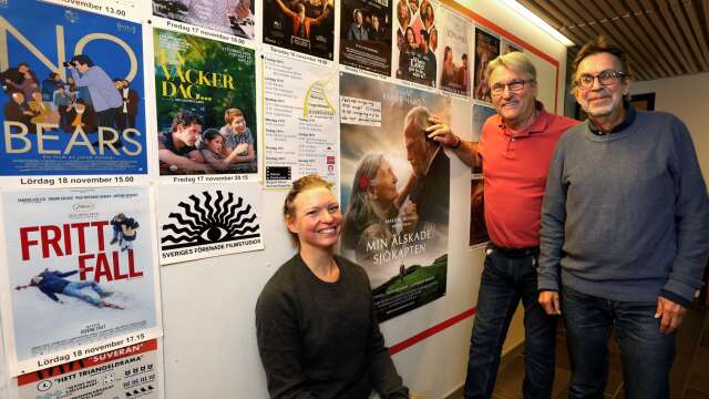 Lisa Enroth, Bosse Capaldi och Eric Hellgren bjuder in till 28:e Skövde filmfestival. 