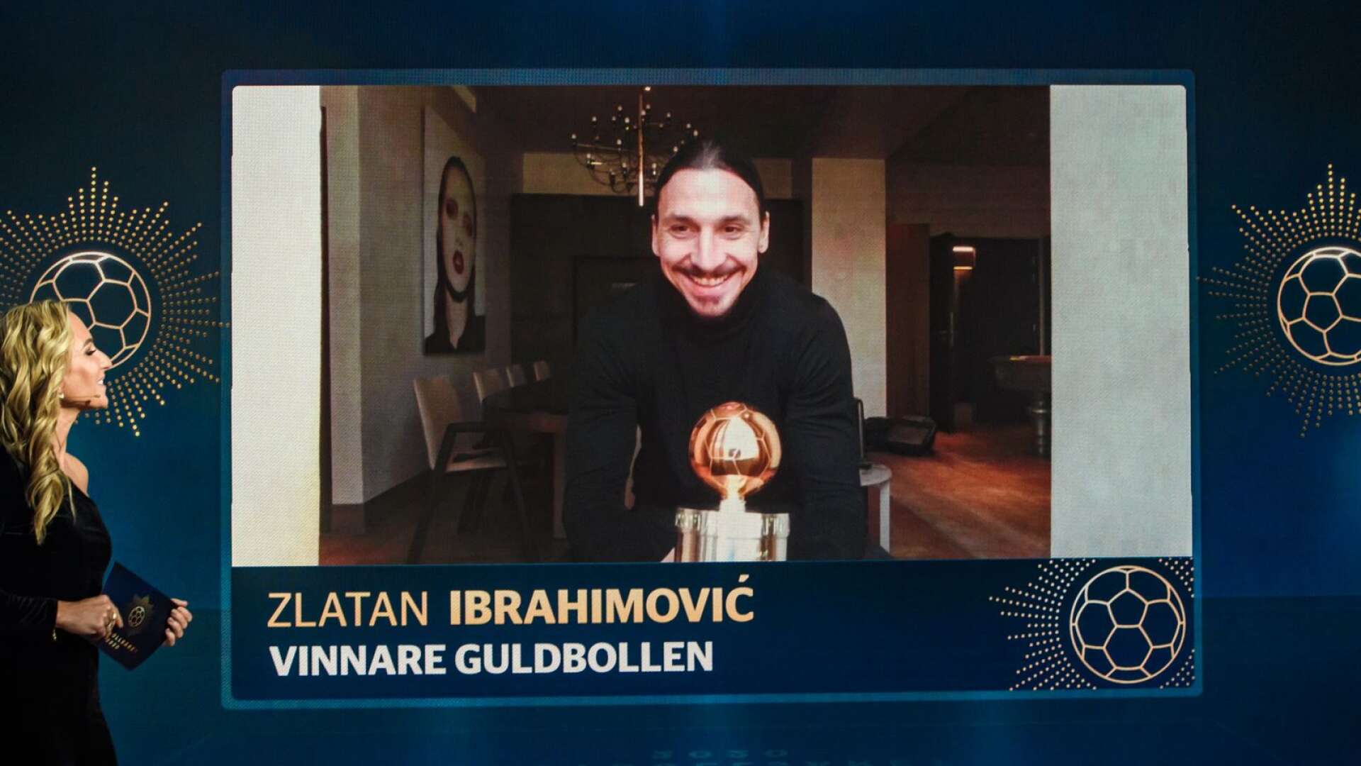 Zlatan Ibrahimovic fortsätter att fylla på i prisskåpet. Nu har anfallaren hela tolv guldbollar.