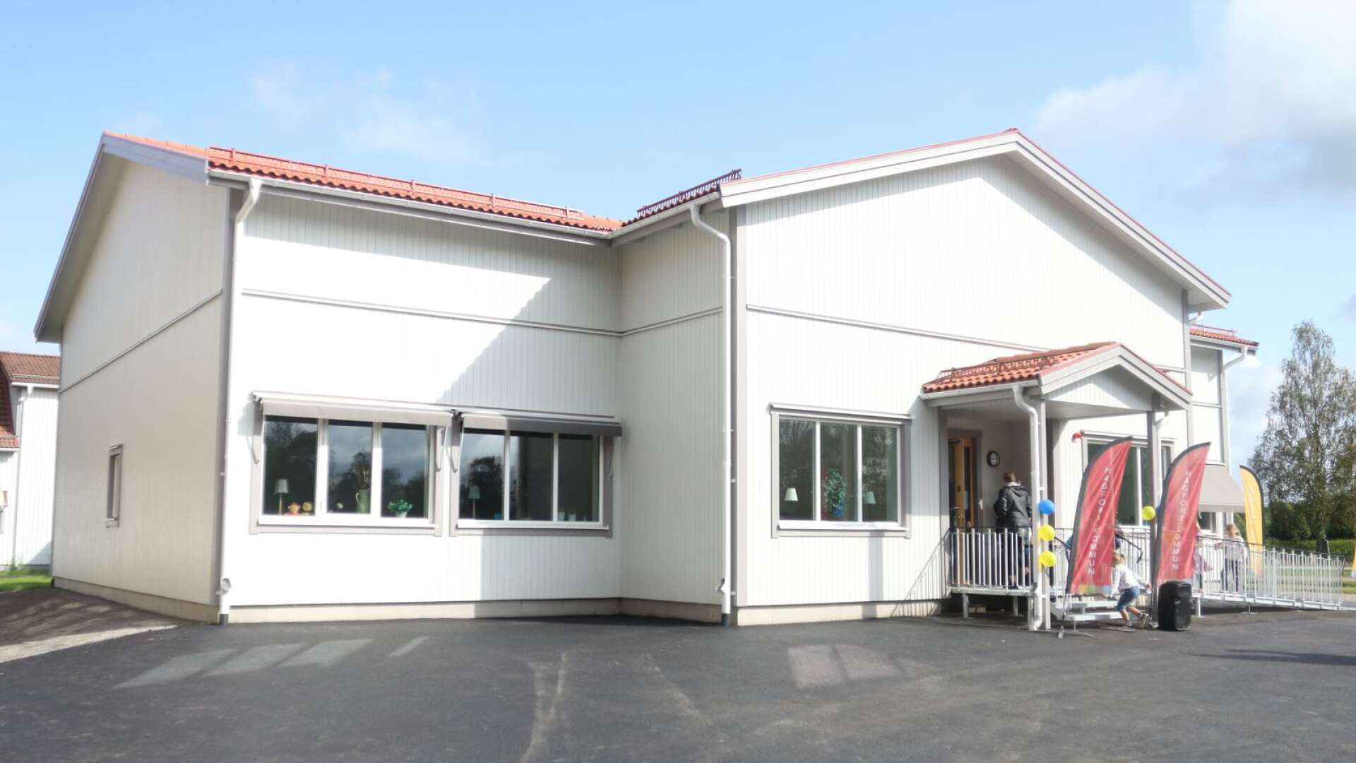Nybygget på Råda skola invigdes förra året.
