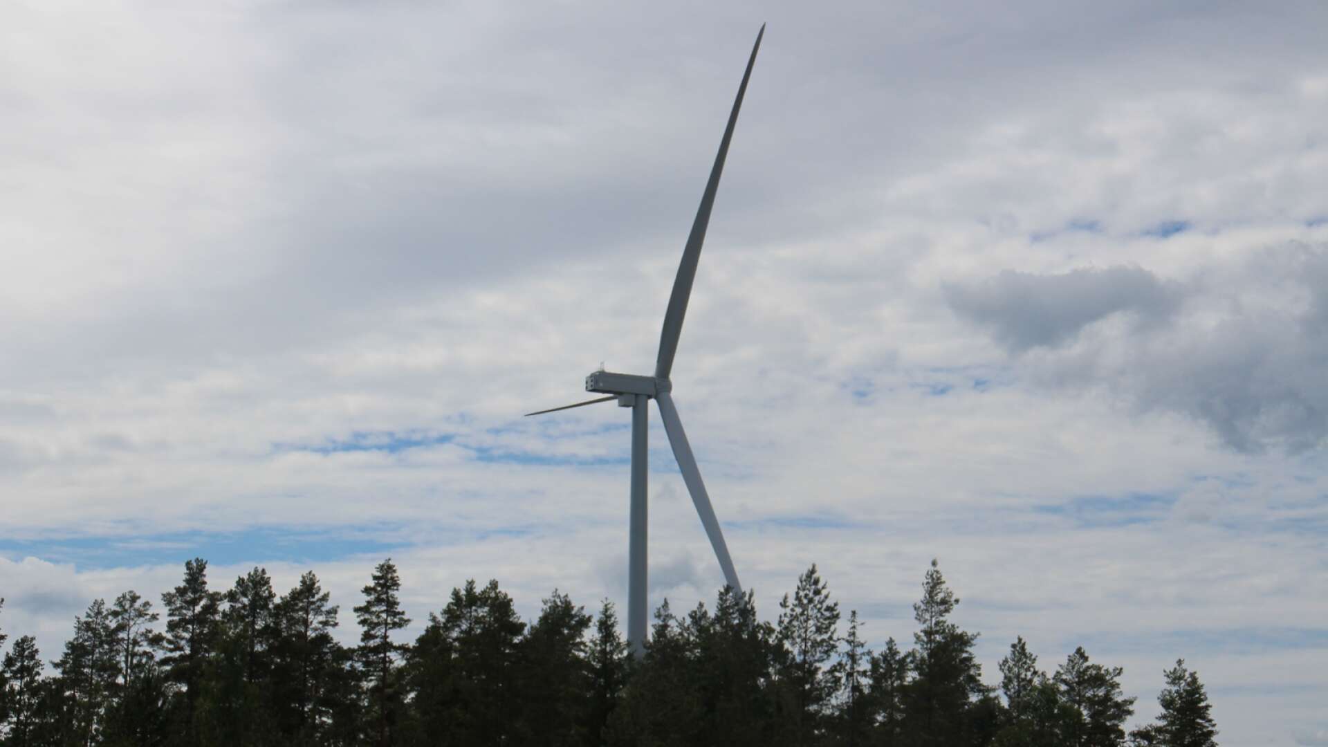 Det blir inga 240 meter höga vindkraftverk i Fägremo. /Arkivbild.