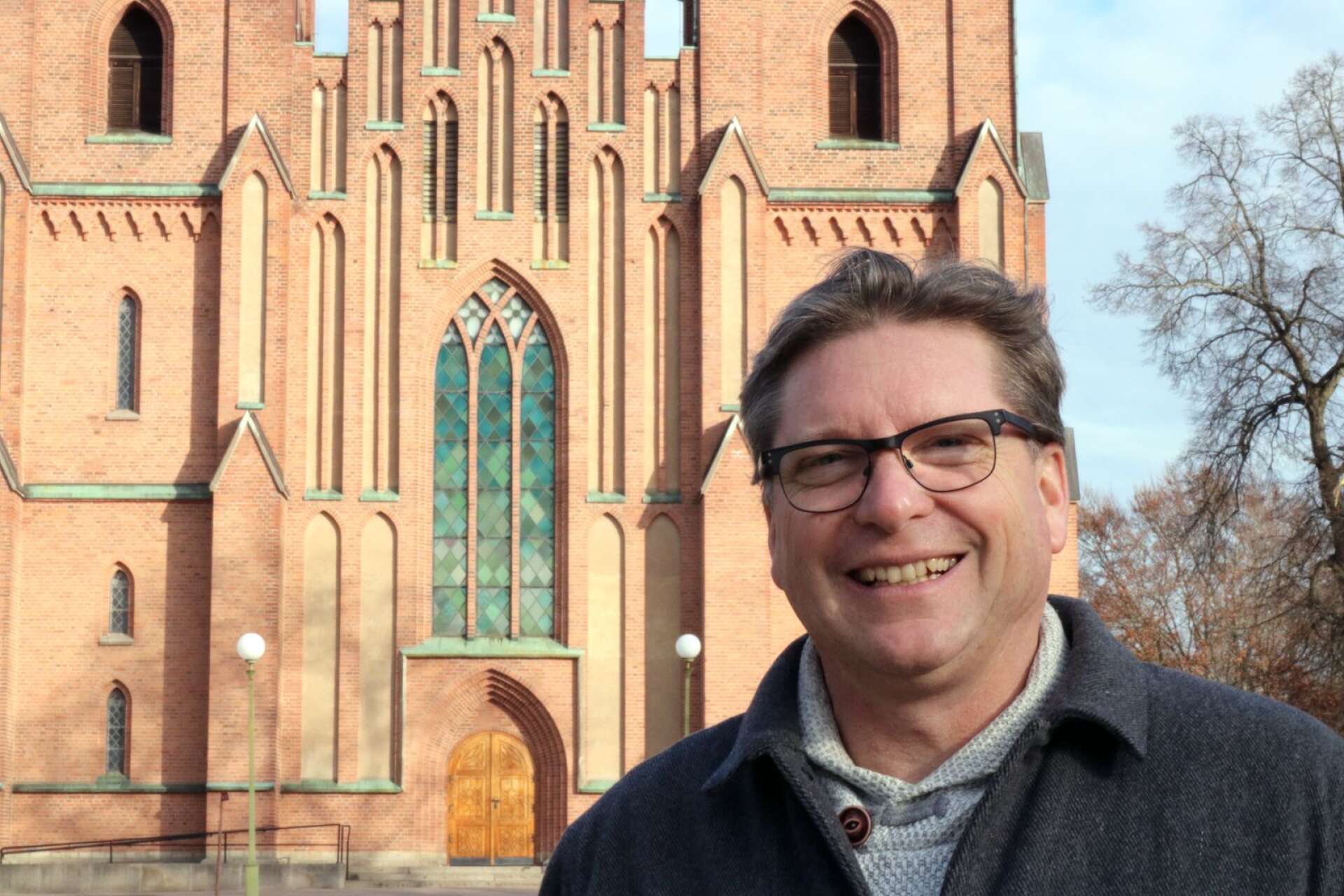 I stadskyrkan kan det bli aktuellt att sänka värmen med några grader enligt Stefan Dalevi, kyrkoherde i Kristinehamns pastorat.