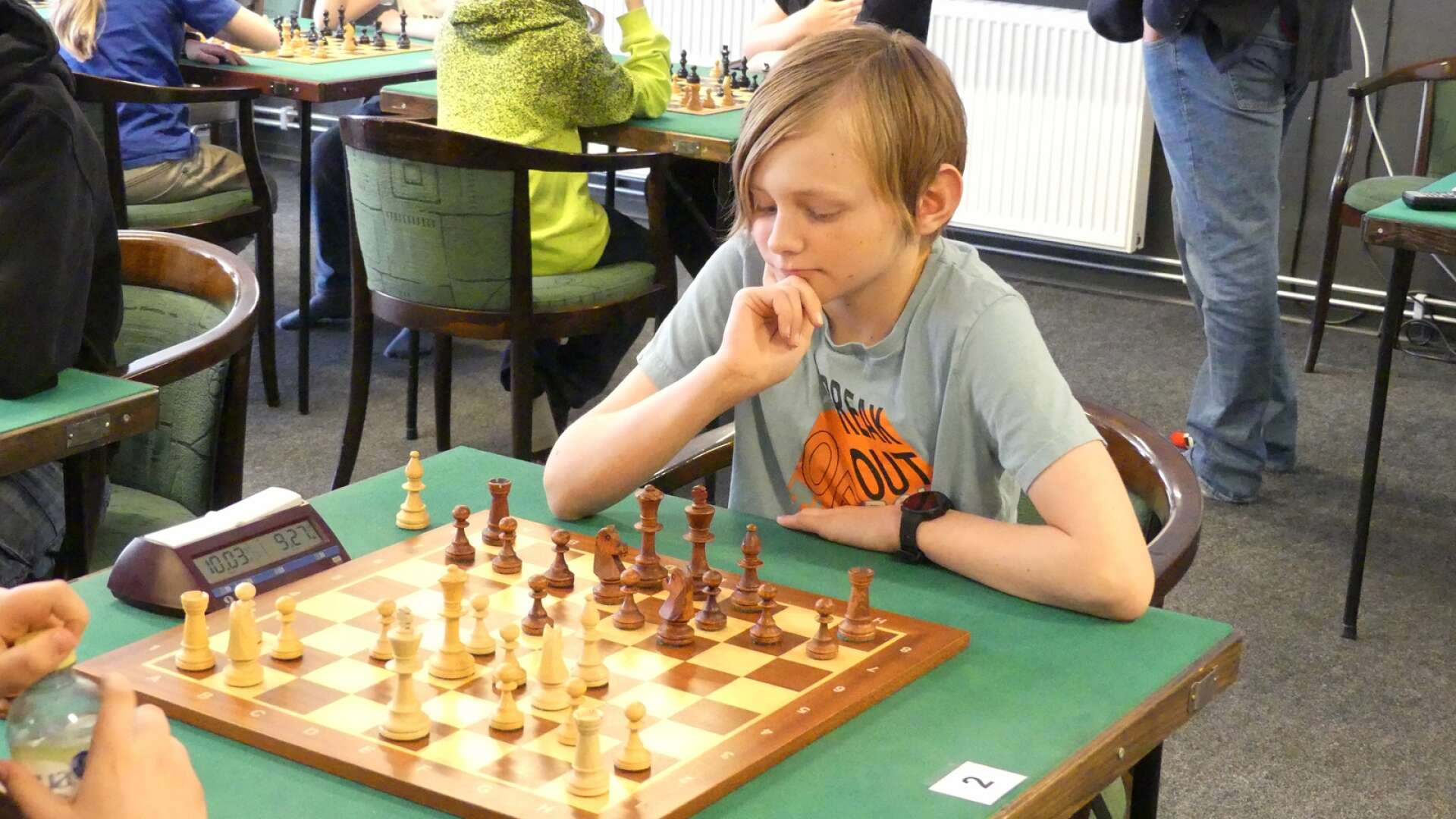 Schacktävlingen Säffleträffen avgjordes i lördags.