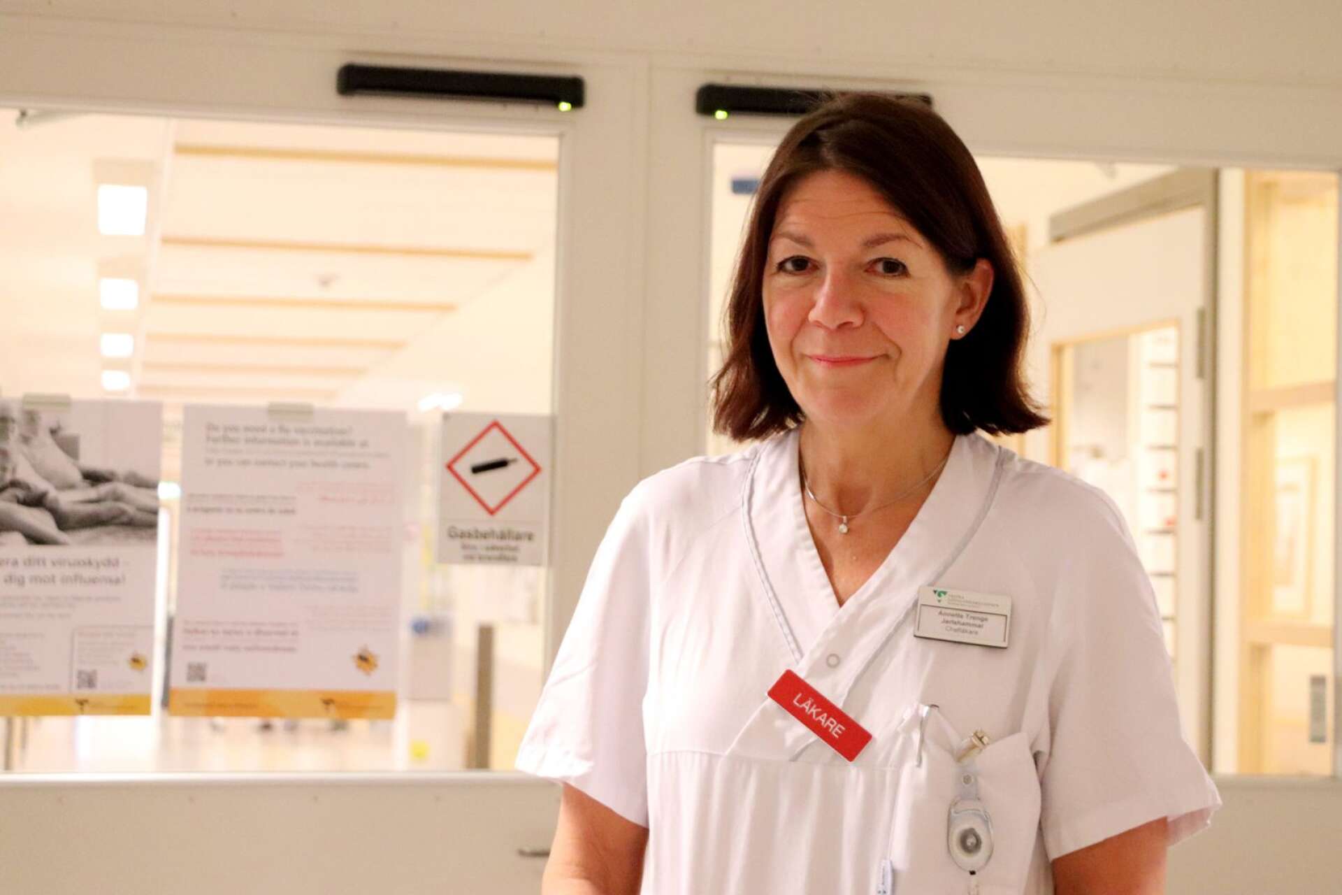 Annette Trenge Jarlshammar är chefläkare på Skaraborgs sjukhus och svarar om förändringen som sker den 20 september. 