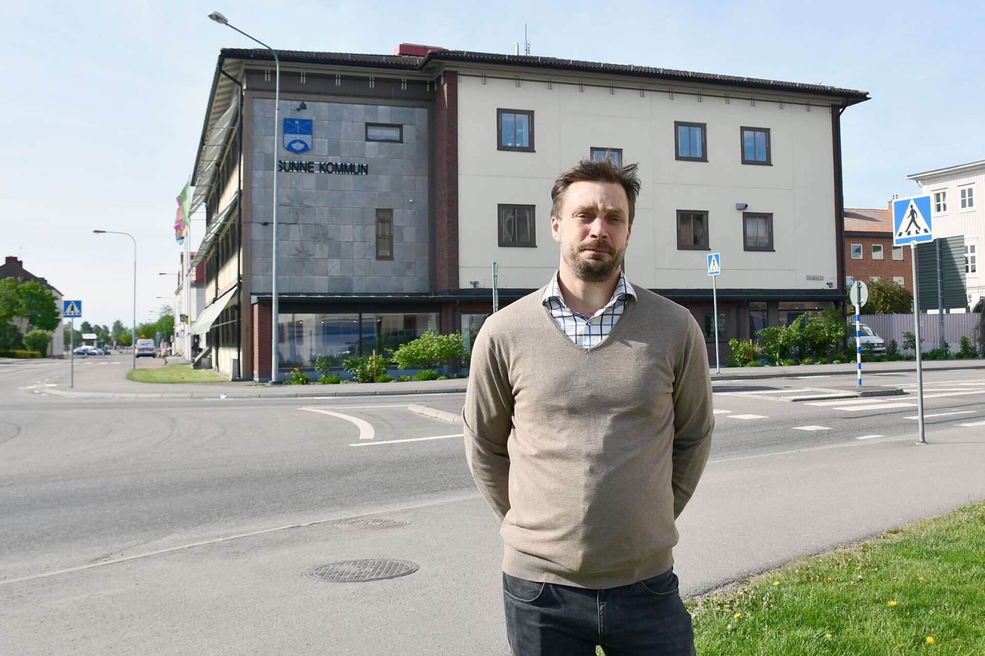 Henrik Frykberger (M) blir nytt kommunalråd i Sunne kommun.